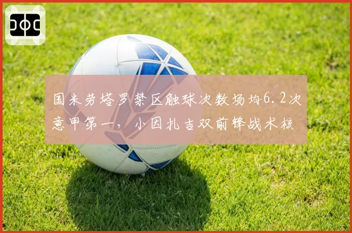 国米劳塔罗禁区触球次数场均6.2次意甲第一，小因扎吉双前锋战术核心