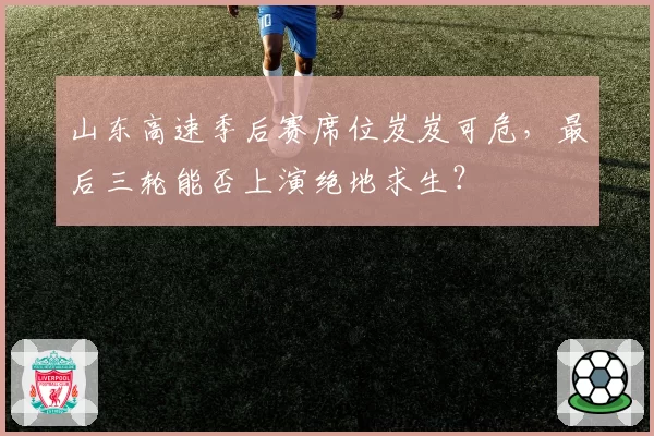 山东高速季后赛席位岌岌可危，最后三轮能否上演绝地求生？