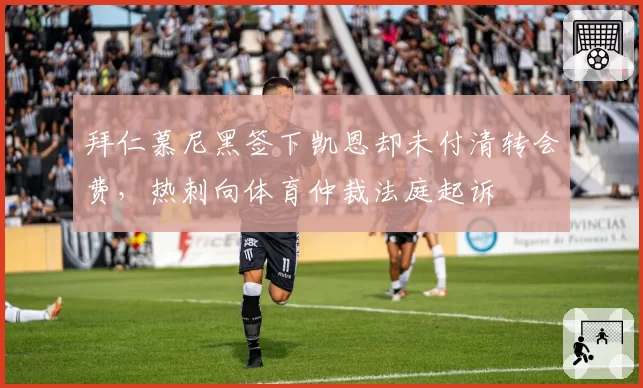 拜仁慕尼黑签下凯恩却未付清转会费,热刺向体育仲裁法庭起诉
